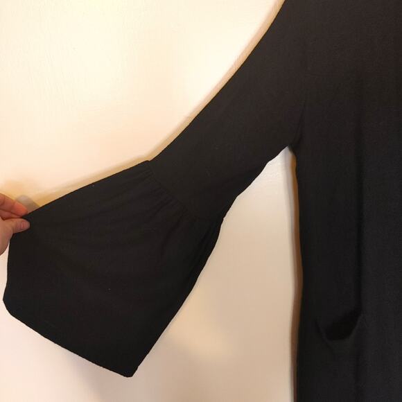 Gilligan & Omalley Size Medium Large M/L Black NWT New Open Duster Sweater - Picture 3 of 10